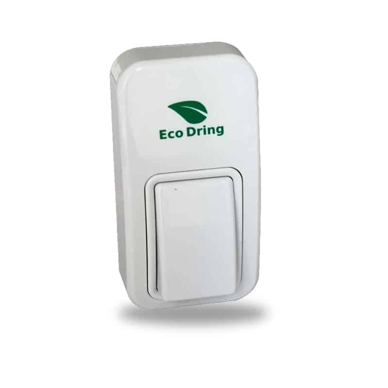 Sonnette sans fil avec 2 boutons pour un seul carillon : avec Ecodring  c'est possible - EcoDring